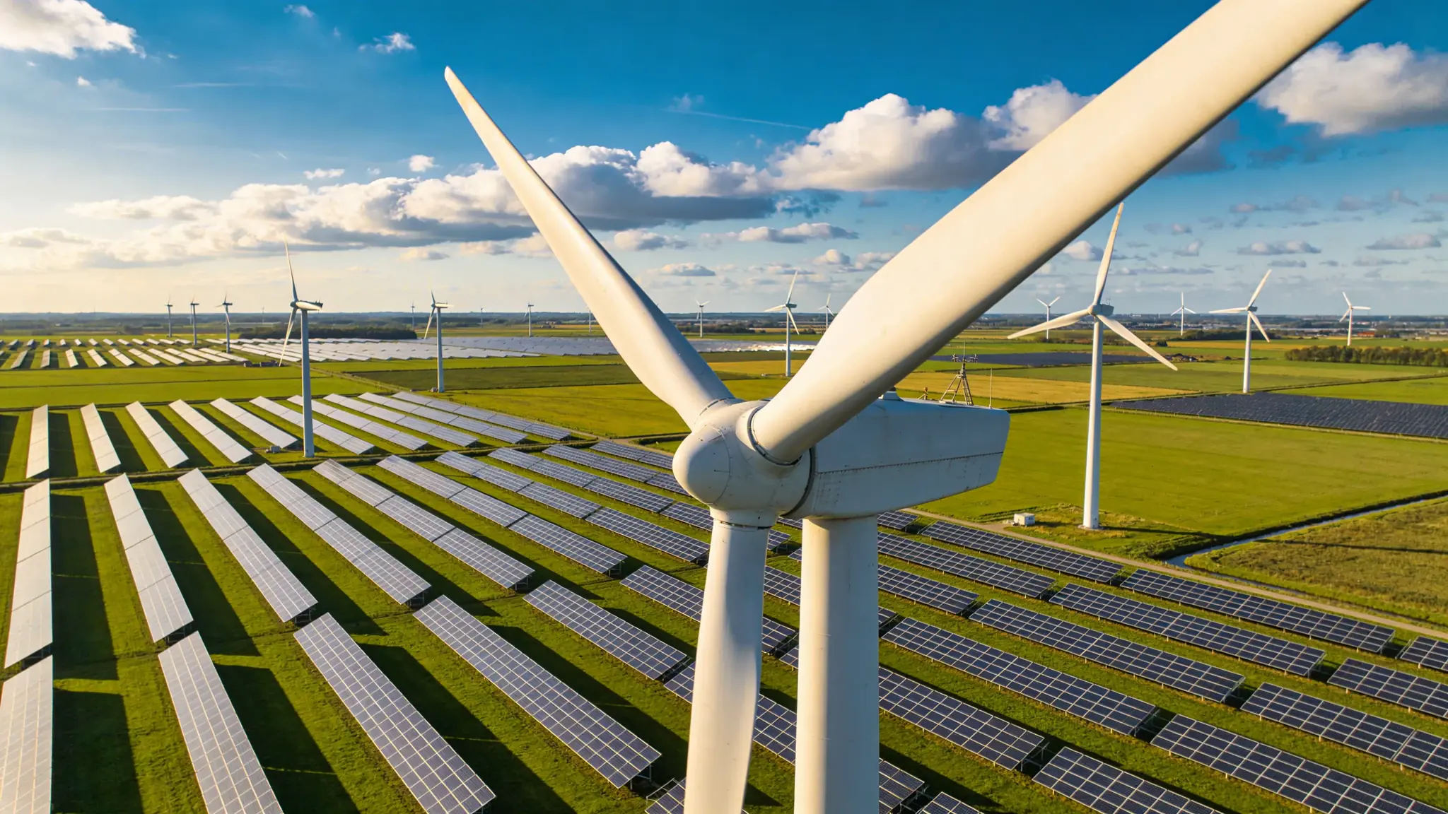 Negatieve stroomprijzen - windturbines en zonneparken in Nederland