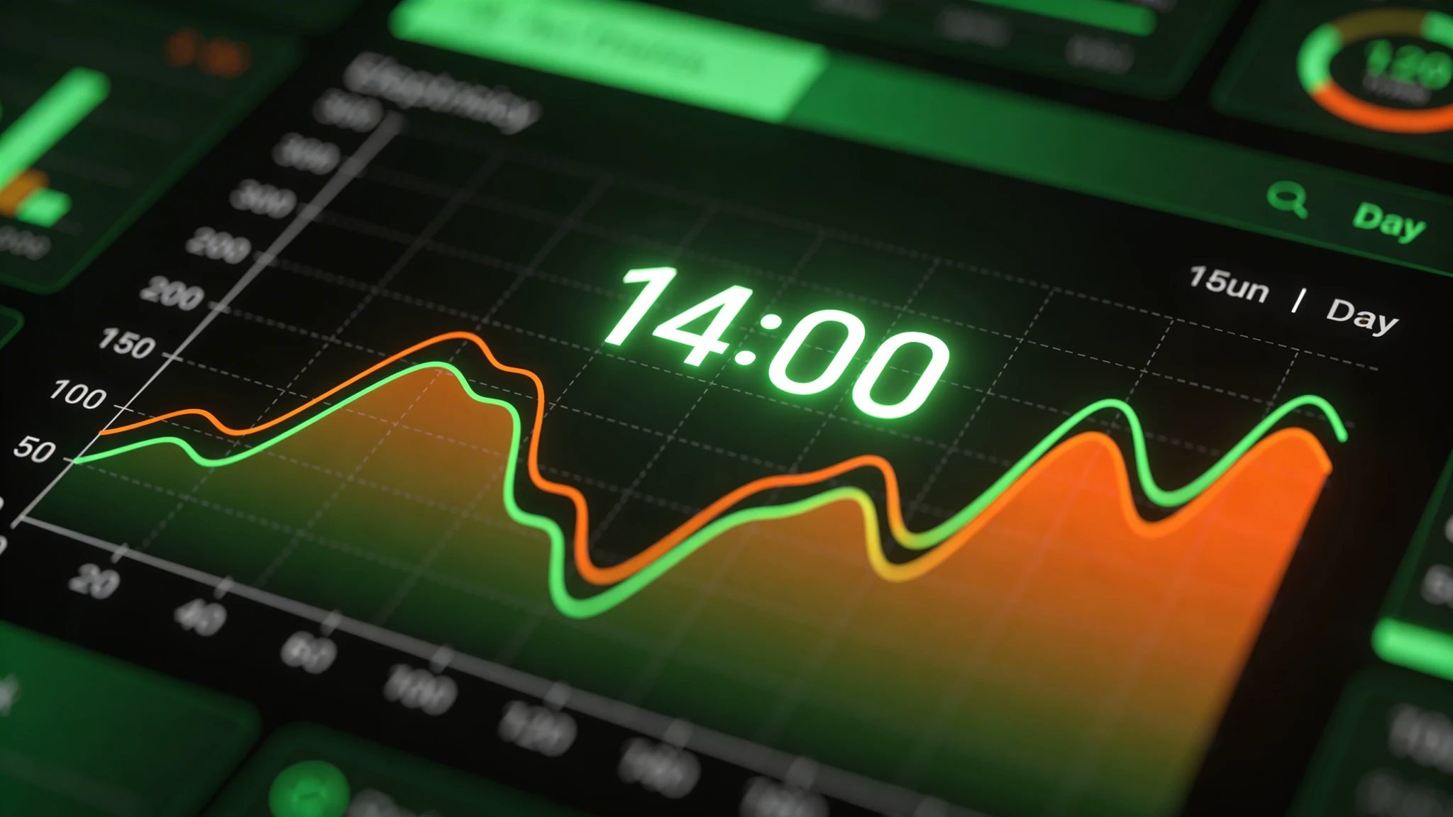 Stroomprijs per uur - visualisatie van uurtarieven